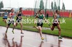 Battle for the line between 33 Grant Muir (Glasgow City) and Omar Mansour (WGEL) 800 metres B race, British National League, Division 1, Gateshead. Photo: David T. Hewitson/Sports for All Pics